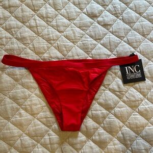 It’s Now Cool skimpy pant swim bottom. Red. Women’s size XL. NWT.